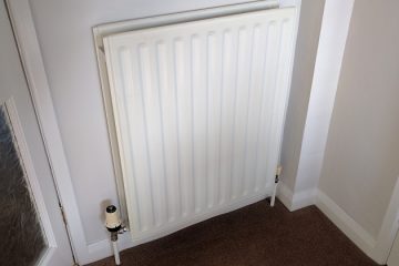 white radiator