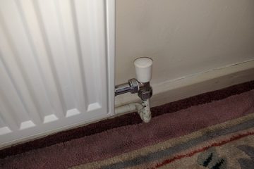 radiator shut off valve