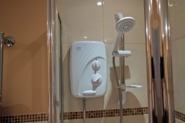 low pressure shower